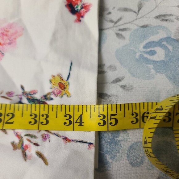 Talbots Cape Bouquets White Floral Sleeveless Sheath  Muni Dress Size 8P - Picture 6 of 8